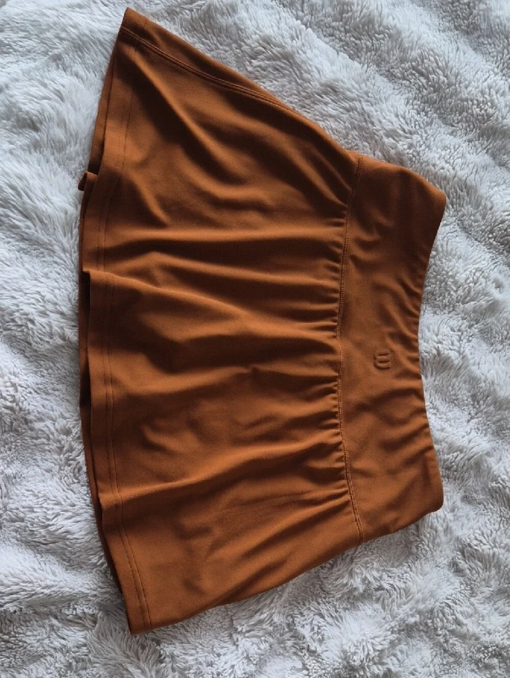 Wilson Micro Mini Skirt -Bronze